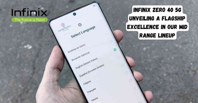 Infinix Zero 40 5G