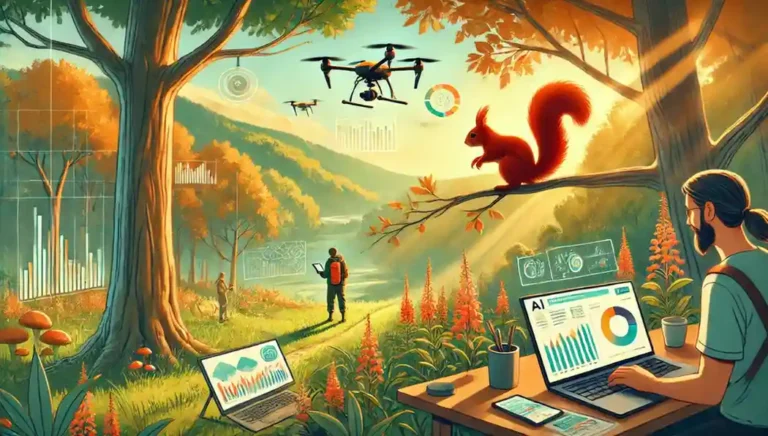 AI for Red Squirrel Conservation