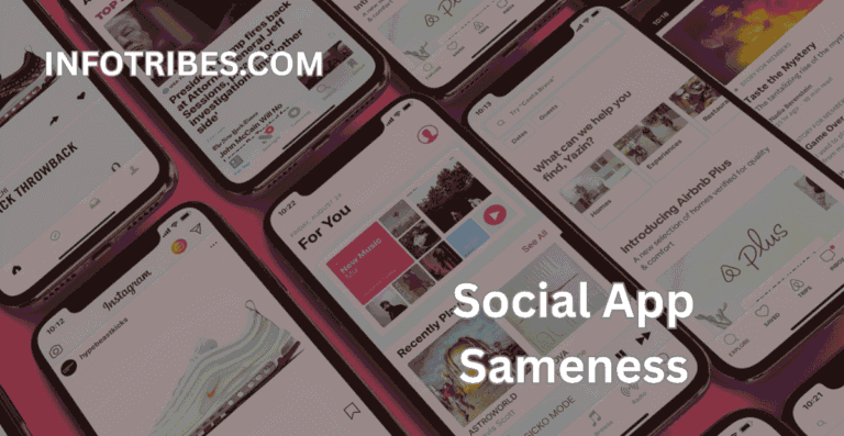 social app sameness