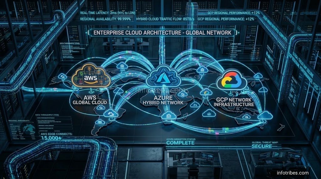 Read more about the article Cloud Infrastructure Migration & Management: The Ultimate Enterprise Guide (AWS, Azure, GCP)